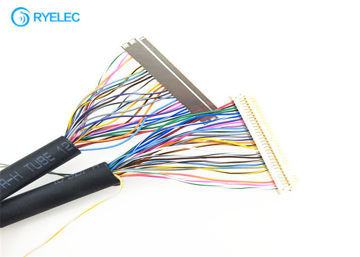 Horas de Df13 40 del Pin de cable de la informática hasta el cable de Jae Fi-X30 30pin Lcd Lvds de la echada de 1m m