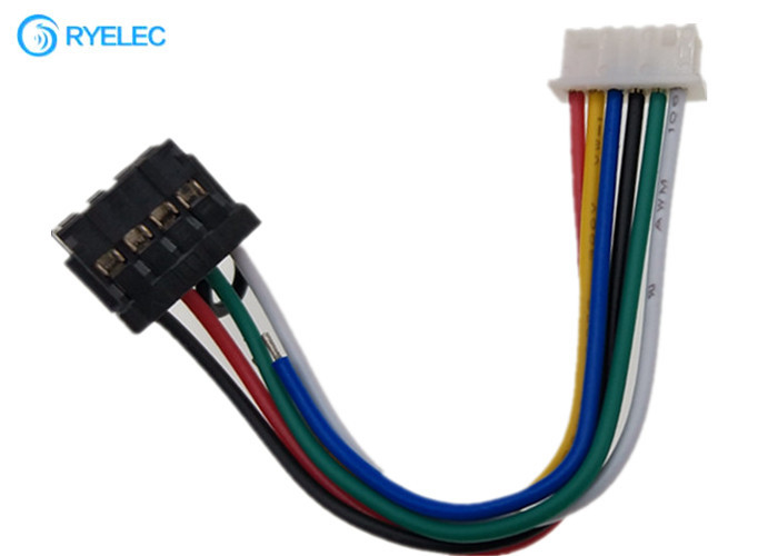 DF11-8DS-2C a la haz de cables de encargo de Molex 51021-0600 con Molex 50079-8000 encrespaduras