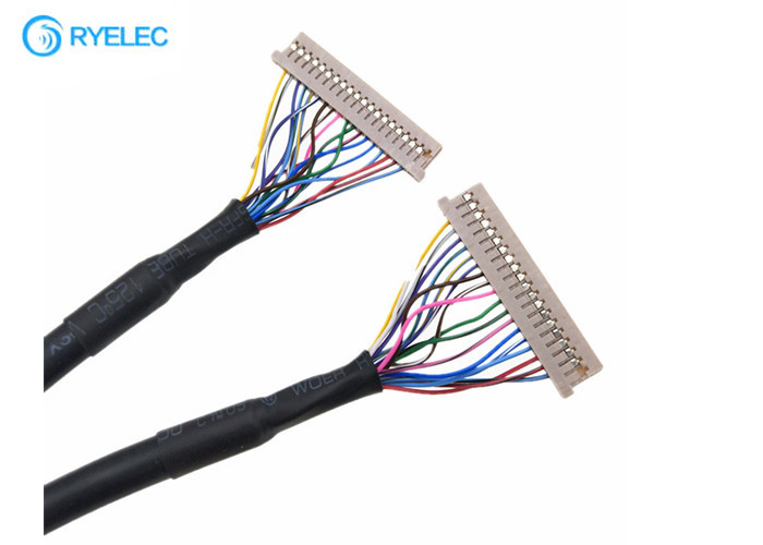 Df14 al cable 20p de Lvds del ordenador portátil de Df14 Coaxia 20 a Pin  para los aviones accionados por control remoto