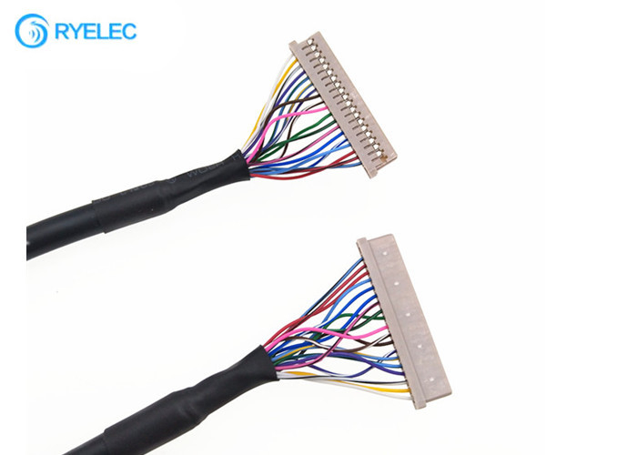 Df14 al cable 20p de Lvds del ordenador portátil de Df14 Coaxia 20 a Pin  para los aviones accionados por control remoto