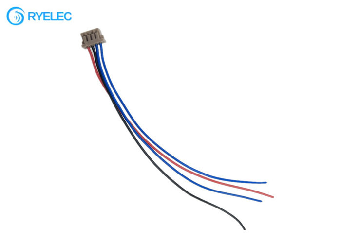 APM 2,6 2,52 conector de encargo del Pin  horas de la posición 4 del arnés de cable DF13 4 del cable de los mandos de vuelo