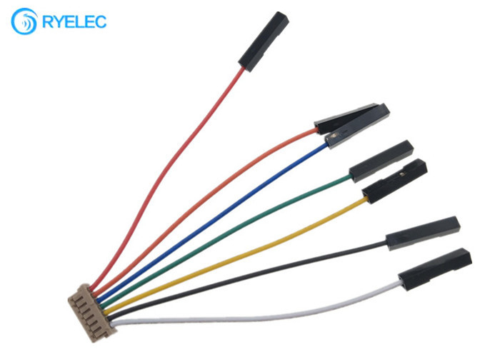arnés de encargo de 1 * 7 Pin Du Pont al cable del adaptador de la telemetría de  DF13 para APM 2,5