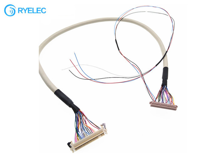 JAE FI-X30HL cerró el tipo 30PIN al cable de  DF13 40pin Lvds para el vídeo llevado del panel TV