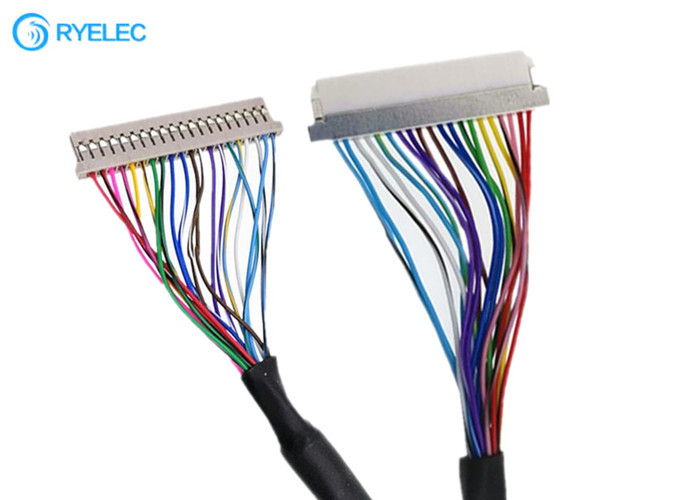 echada DF14 de 20pin 1.0m m al cable del conector LVDS de DF19  para la máquina de desmontaje con UL20276