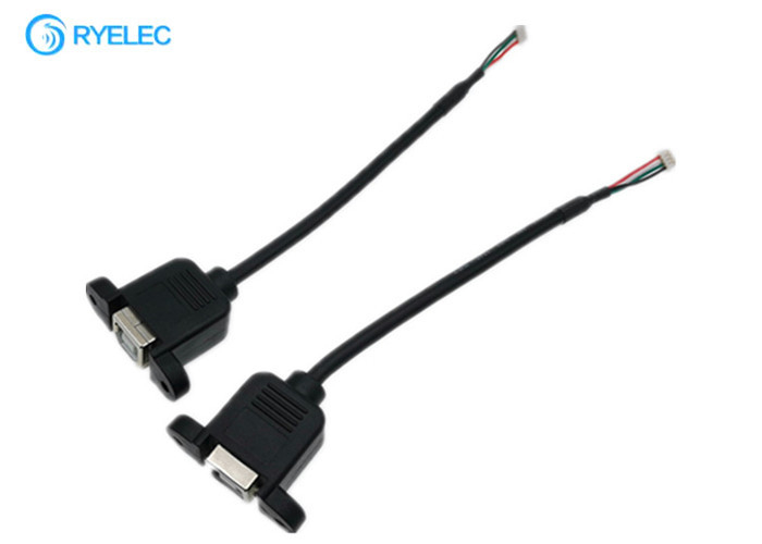 El USB MECANOGRAFÍA a B el soporte femenino del panel a Molex Picoblade 4pin 51021 con el cable de la fecha de 100m m