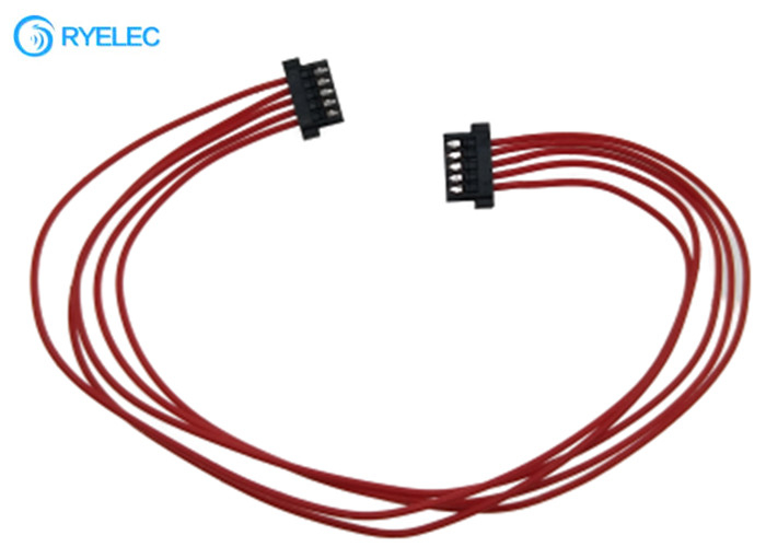 DF52-5P-0.8C  DF52-2832PCF prensó 5 el arnés de cable del cable 32AWG de  del conector pin