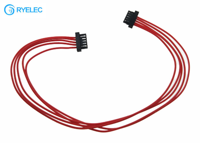 DF52-5P-0.8C  DF52-2832PCF prensó 5 el arnés de cable del cable 32AWG de  del conector pin