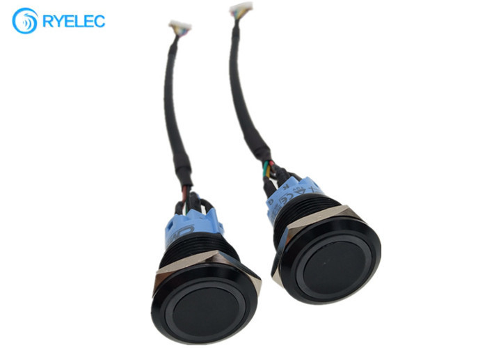 El botón impermeable IP65 llevó el interruptor del botón hasta 2.0M M 7 cable del PVC del Pin JST PAP-07V-S