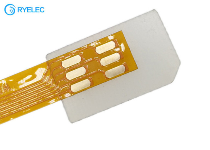 G/M CDMA UIM estándar SIM Card Kit Male al cable plano suave de la extensión femenina FPC