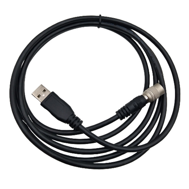Asamblea de encargo del arnés de cable de  6 Pin Push Pull Circular USB2.0 para las cámaras