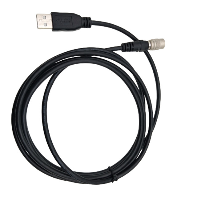 Asamblea de encargo del arnés de cable de  6 Pin Push Pull Circular USB2.0 para las cámaras