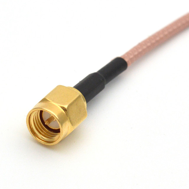 Conector masculino D-SUB-9Pin con tipo de soldadura, núcleo de caucho blanco y carcasa recubierta de níquel para conector femenino D-SUB-9Pin
