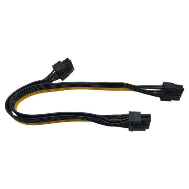 los 30cm 8 voltaje del cable de transmisión de la tarjeta gráfica del gpu del perno 600V