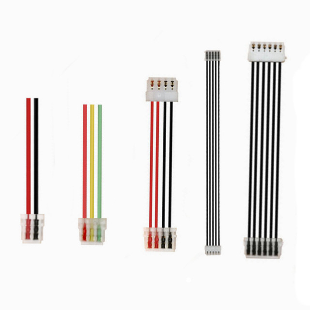 22 arnés de cable eléctrico del perfil bajo de la echada IDC de Pin Prick Type JST SUR 0.8m m