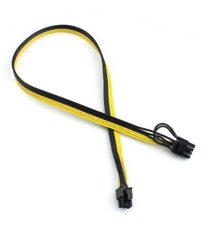 6P a 8P Panel de conversión de energía del servidor módulo gráfico cable de línea 50CM/18AWG/16AWG longitud 70cm/conector personalizado Molex