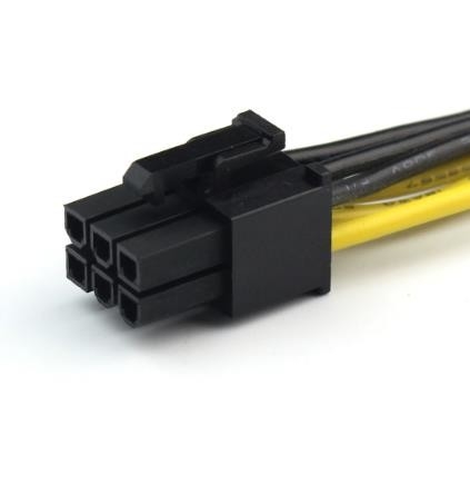 6P a 8P Panel de conversión de energía del servidor módulo gráfico cable de línea 50CM/18AWG/16AWG longitud 70cm/conector personalizado Molex