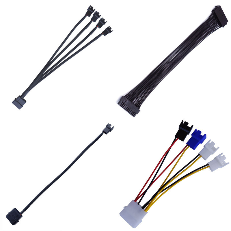 Pcie 8 Pin Female To Dual 8pin envolvió el cable de transmisión protegido de Pcie GPU Minig