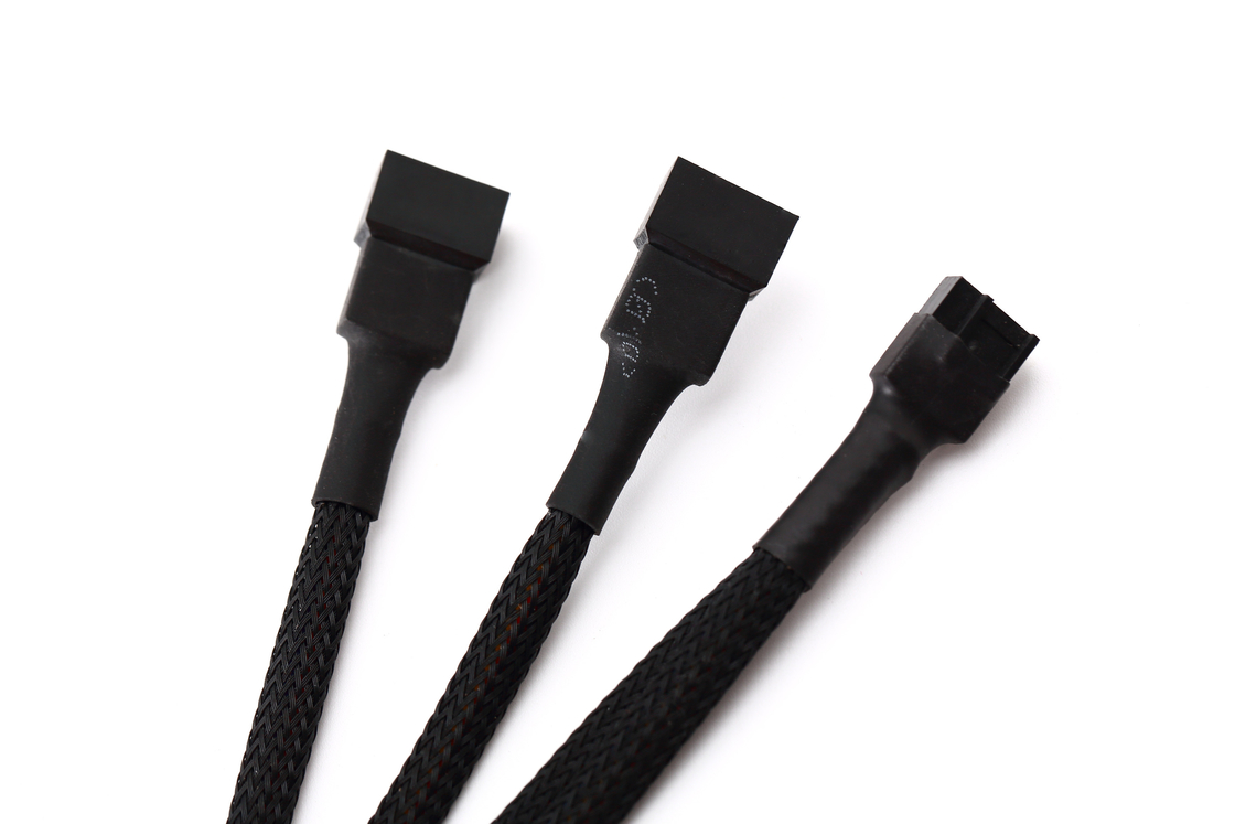 El divisor de la fan de la PC de Ul1007 22awg telegrafía el Pin de Pin To 3 del divisor 4 de la fan de Pwm